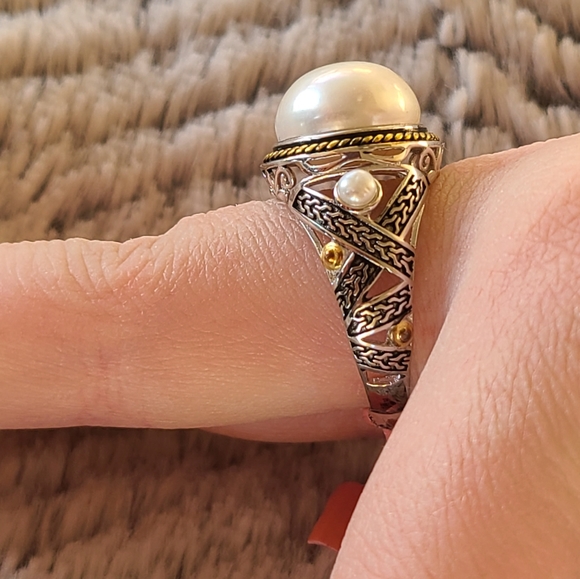 Bold Pearl ring - Picture 7 of 9